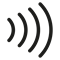 Look for this symbol at the merchant's POS devices